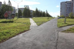 Работа по благоустройству города