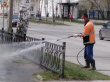 По уборке города 