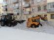 Работы по уборке снега продолжаются